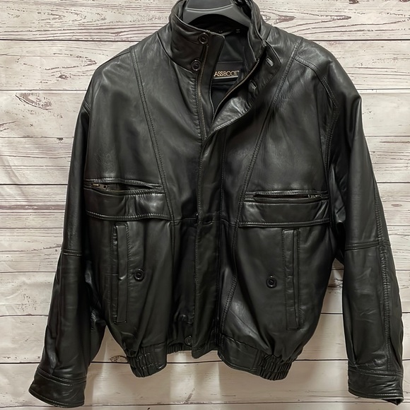 ⭐️HP⭐️Leather Jacket 52 - Picture 1 of 12
